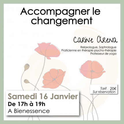 Sophrologie (en ligne) - Accompagner le changement