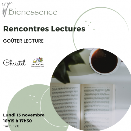 Rencontres lectures - Goûter lectures