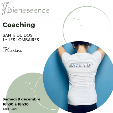 Coaching - Santé du dos (lombaires)