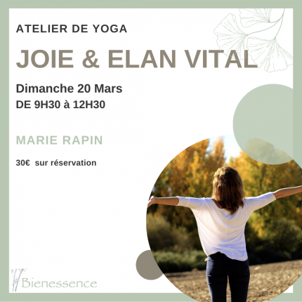 Atelier de Yoga - Joie & Elan vital