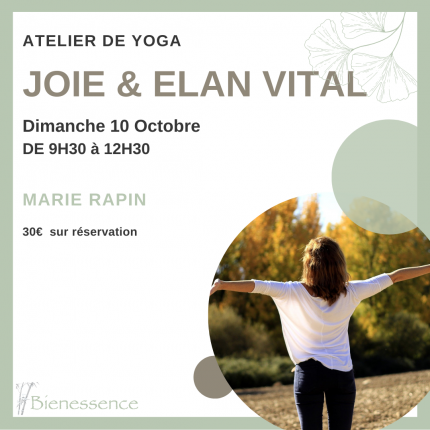 Atelier de Yoga - Joie & Elan vital