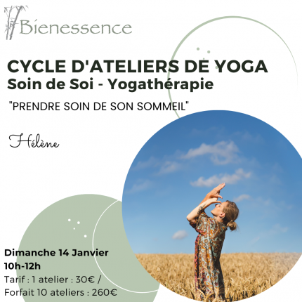 Cycle "Soin de soi - Yoga thérapie" - Prendre soin de son Sommeil