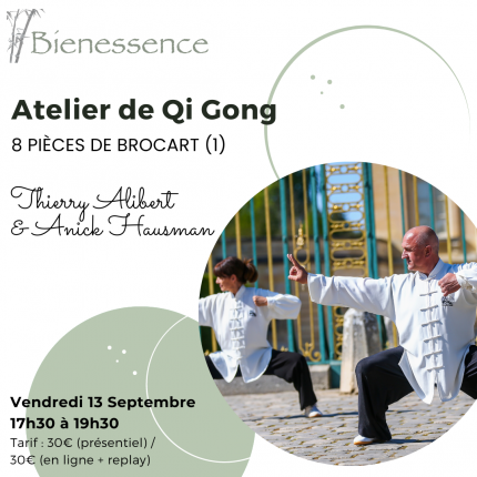 Atelier de Qi Gong - 8 pièces de brocart (1) - Présentiel & en ligne