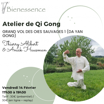 Atelier de Qi Gong - Grand vol des oies sauvages 1 (Da Yan Gong) - Présentiel & en ligne