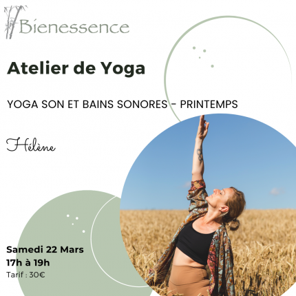 Atelier de yoga - Yoga Son et Bains sonores – Printemps